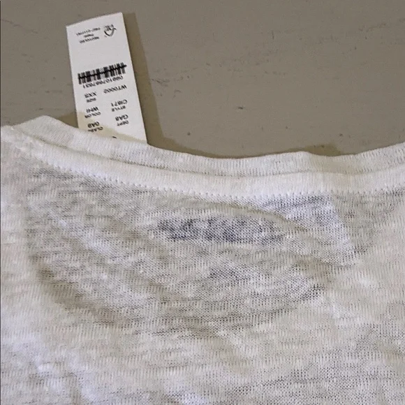 J. Crew New relaxed linen T-shirt Size XXS - Picture 11 of 11